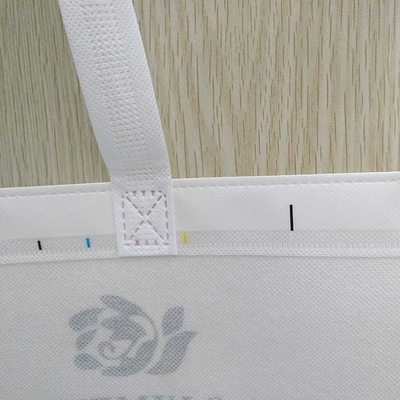 スパンボンドed 50Gsmのポリプロピレンの生地の生物分解性を買い物袋