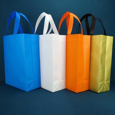 エコ友好的なPPの非編まれた125gsm非編まれた靴袋を買い物袋