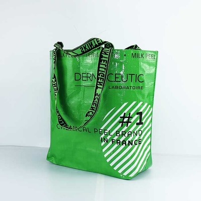 紫外線保護ポリプロピレンによって編まれる袋通気性の薄板にされた編まれた袋13Gsm