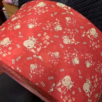 友好的な収縮の抵抗力がある非編まれた印刷された生地54cm エコ