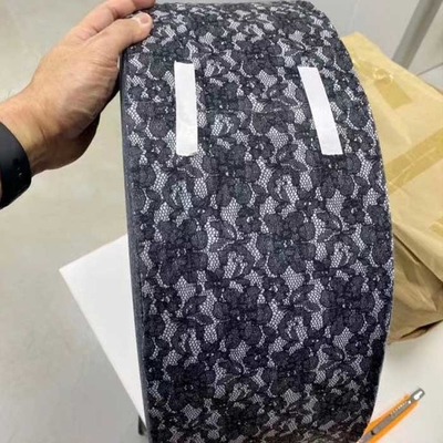 使い捨て可能な印刷された非編まれた生地の生物分解性の非編まれた生地ロール63cm