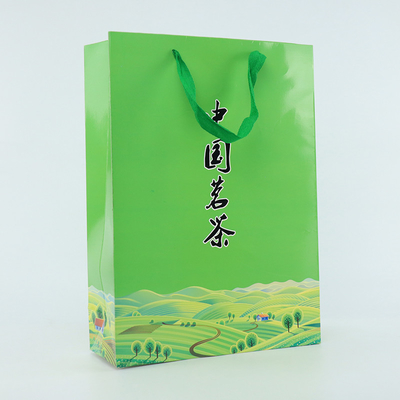 茶包装のペーパー ギフト用の箱のハンドバッグの高い等級の環境保護